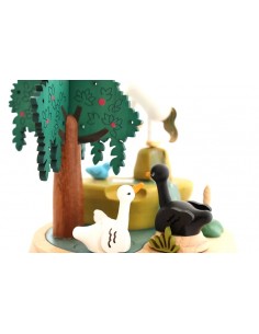 Boîte à Musique Cygnes et Licorne n°51 2