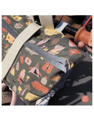 Sac guidon de l'aventure vert