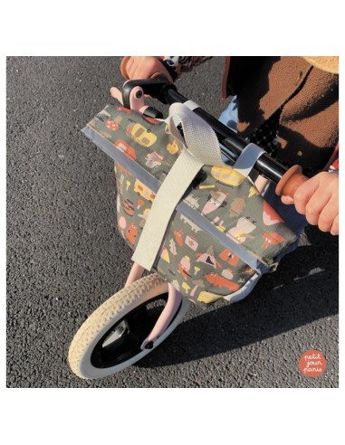 Sac guidon de l'aventure vert