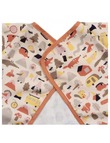 Bavoir à manches de l'aventure