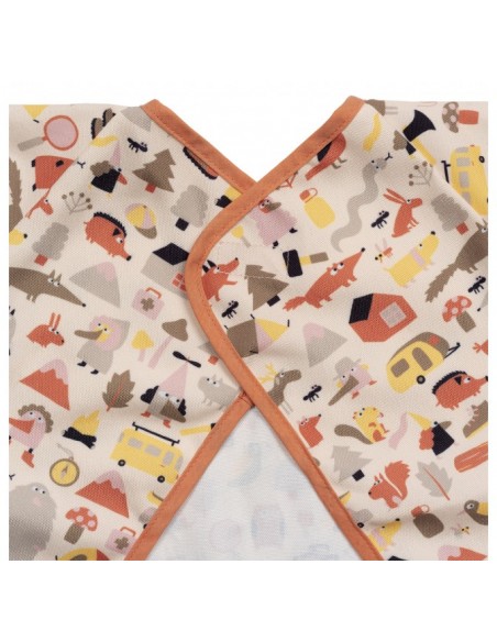 Bavoir à manches de l'aventure