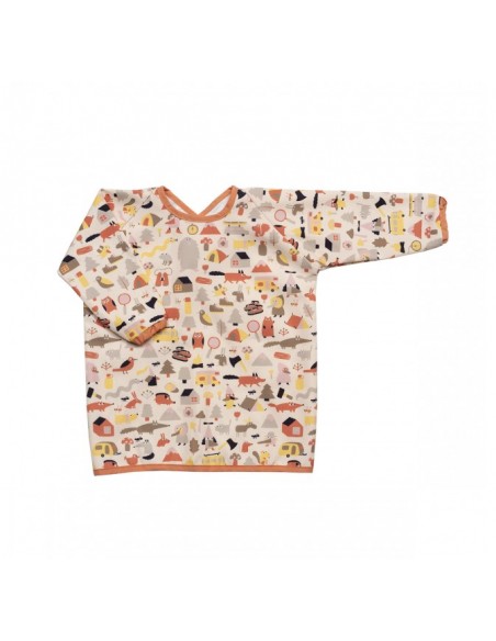 Bavoir à manches de l'aventure