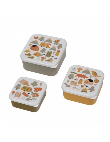 Set de 3 lunch box de L'aventure