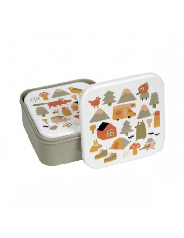 Set de 3 lunch box de L'aventure