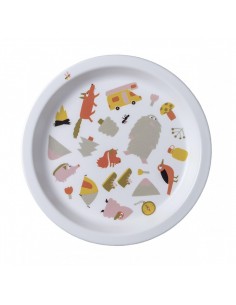Assiette bébé de l'aventure