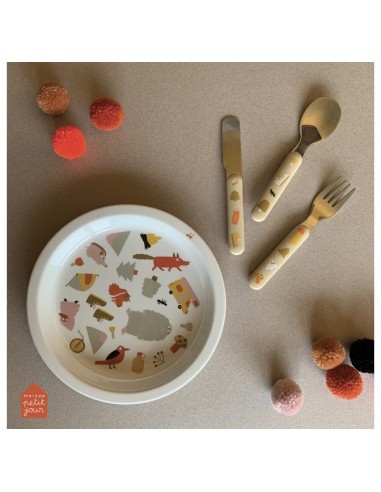 Assiette bébé de l'aventure