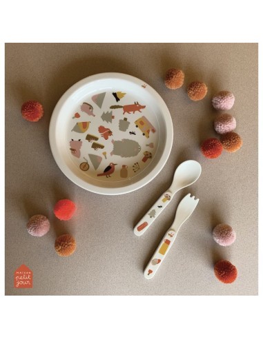 Assiette bébé de l'aventure