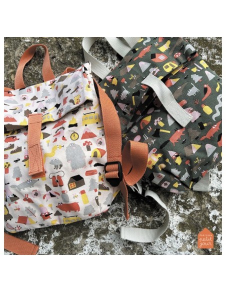 Sac-à-dos mini coursier de l'aventure vert