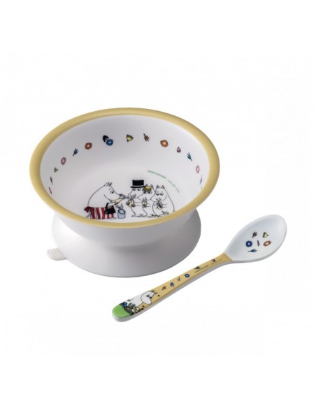 Bol ventouse avec cuillère Moomin