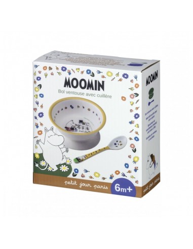 Bol ventouse avec cuillère Moomin