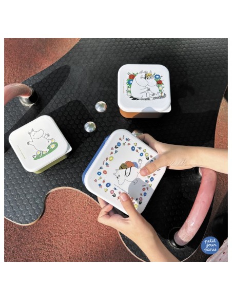 Set de 3 lunch box Moomin
