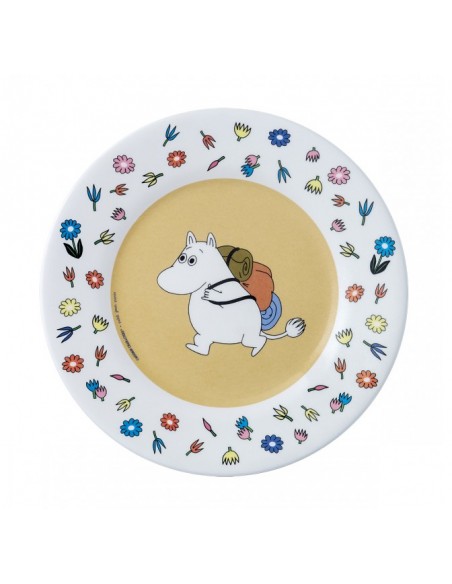 Assiette dessert Moonin Rose Ø20 cm