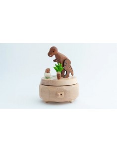 Boîte à Musique Dino et ses bébés n°64