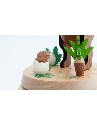 Boîte à Musique Dino et ses bébés n°64