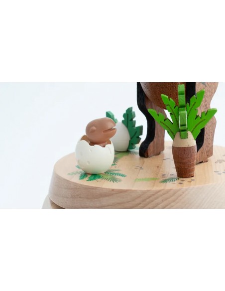 Boîte à Musique Dino et ses bébés n°64