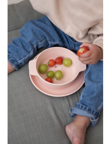 Bol à manger silicone - Mrs. Rabbit