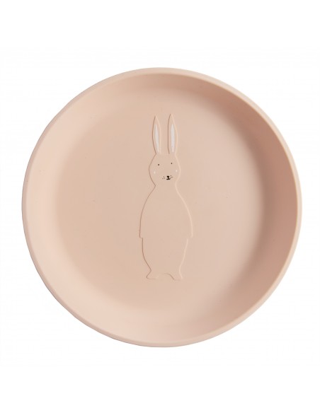 Assiette silicone - Mrs. Rabbit