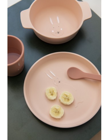 Assiette silicone - Mrs. Rabbit