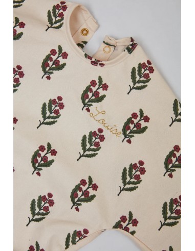 Bavoir à Manches - Bougainvillier