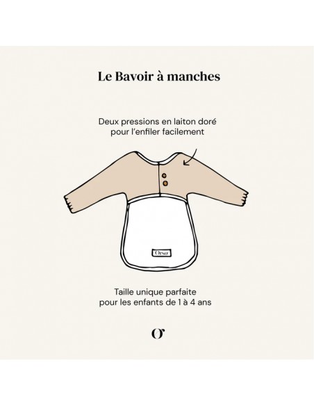 Bavoir à Manches - Hydra