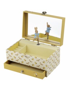 LA BOITE A BIJOUX MUSICALE PETER RABBIT 2