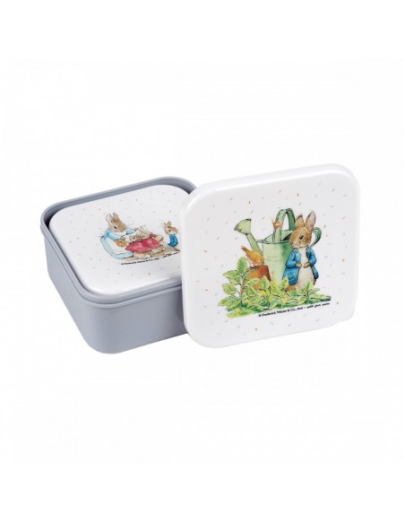 SET DE 3 LUNCH BOX PETER RABBIT