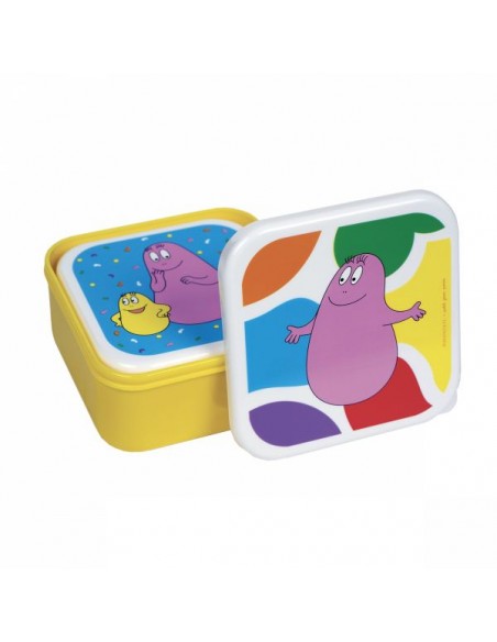 SET DE 3 LUNCH BOX BARBAPAPA