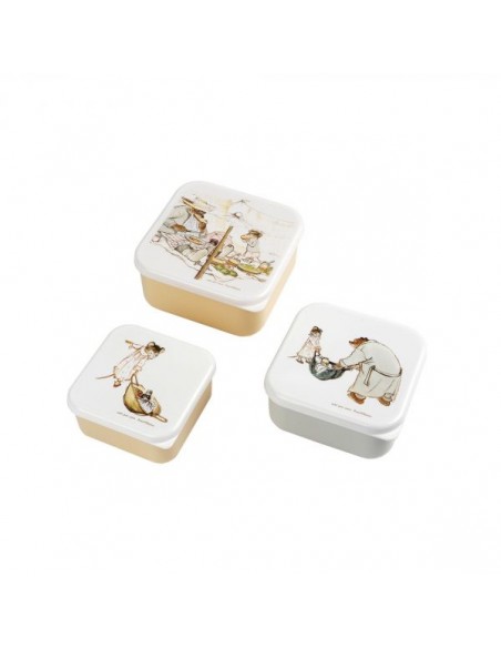 SET DE 3 LUNCH BOX ERNEST ET CELESTINE