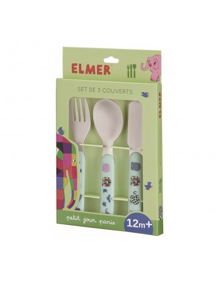 SET DE 3 COUVERTS ELMER