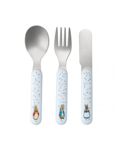 SET DE 3 COUVERTS PETER RABBIT