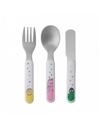 SET DE 3 COUVERTS BARBAPAPA