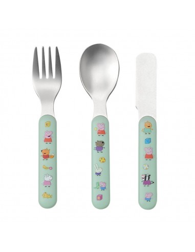 SET DE 3 COUVERTS PEPPAPIG