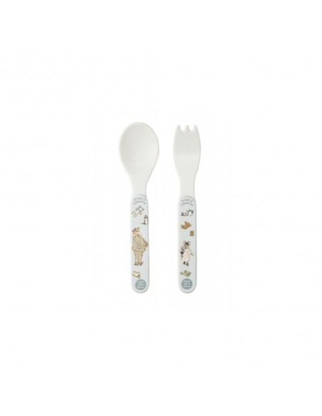 SET DE 2 COUVERTS ERNEST ET CELESTINE