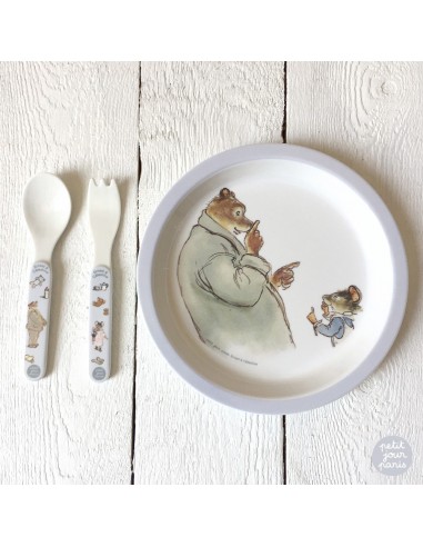 SET DE 2 COUVERTS ERNEST ET CELESTINE