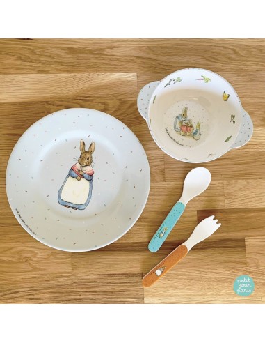 SET DE 2 COUVERTS PETER RABBIT