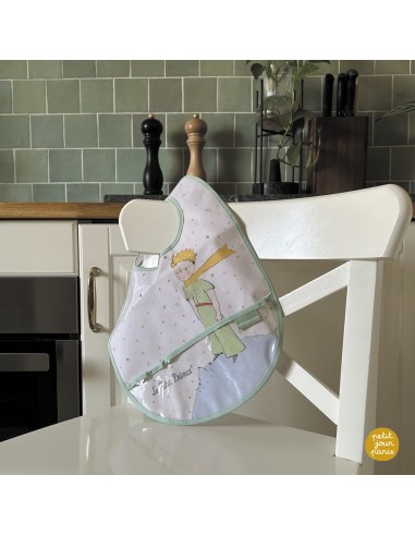 BAVOIR EN TOILE CIREE LE PETIT PRINCE