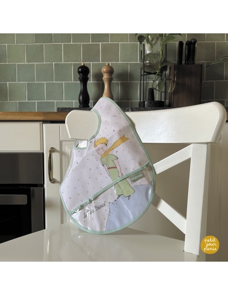 BAVOIR EN TOILE CIREE LE PETIT PRINCE