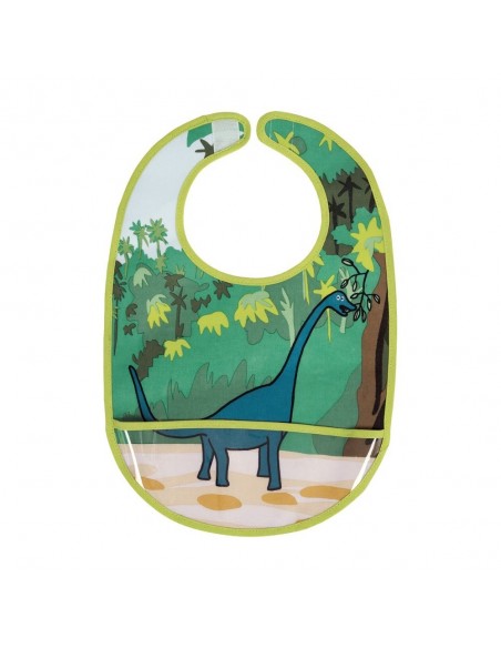 BAVOIR EN TOILE CIREE LES DINOSAURES