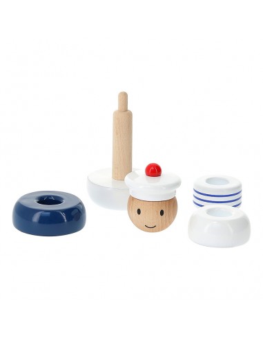 EMPILABLE EN BOIS MARIN