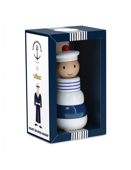 EMPILABLE EN BOIS MARIN