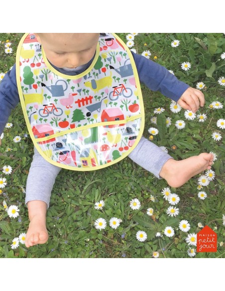 BAVOIR EN TOILE CIREE LA CAMPAGNE ALL OVER