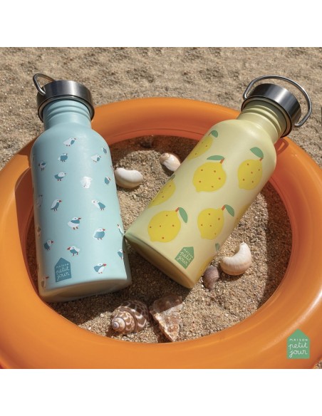 GOURDE EN INOX LES MOUETTES 0.5l