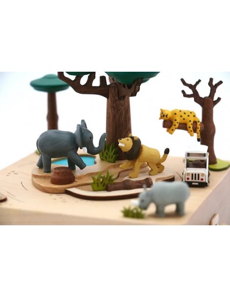Boite à musique Safari