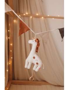 Petite peluche musicale Girafe 2