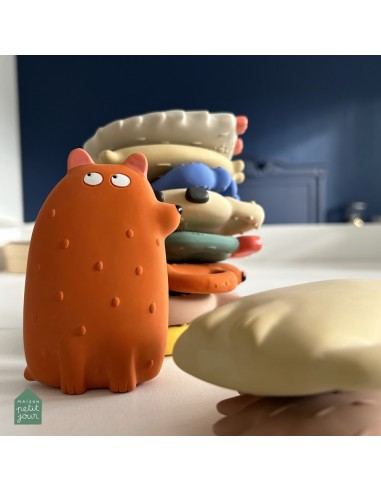 Jouet de bain en caoutchouc naturel - Ours