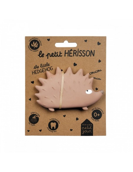 Jouet de bain en caoutchouc naturel - Hérisson