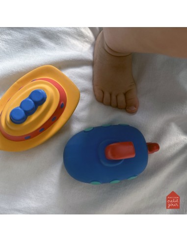 Jouet de bain en caoutchouc naturel - Paquebot