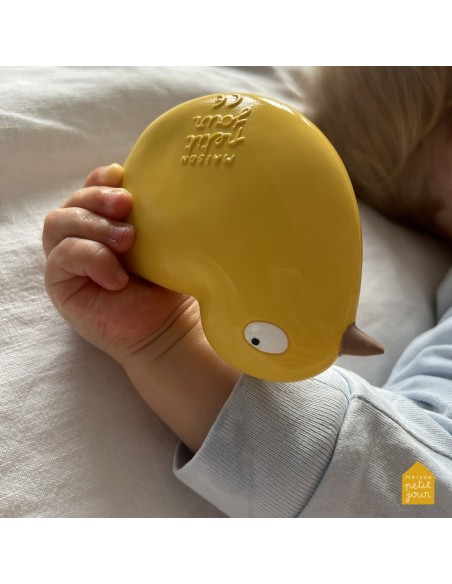 Jouet de bain en caoutchouc naturel - Poussin