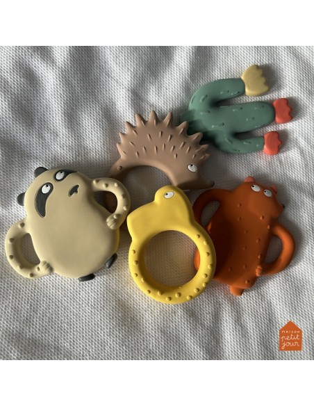 Anneau de dentition en caoutchouc naturel - Poussin