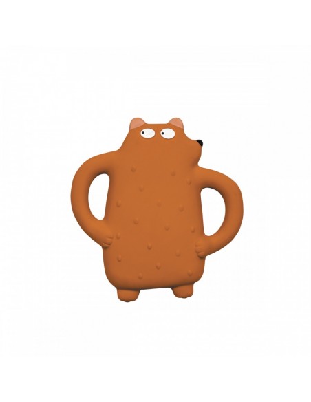 Anneau de dentition en caoutchouc naturel - Ours